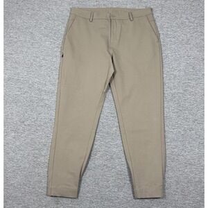 BYLT Everyday Jogger Pants Mens 36 Beige Performance Stretch Outdoor City FLAW